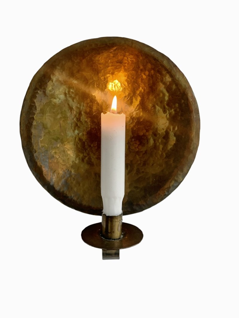 Wall-mounted Copper Candlesticks A-1315