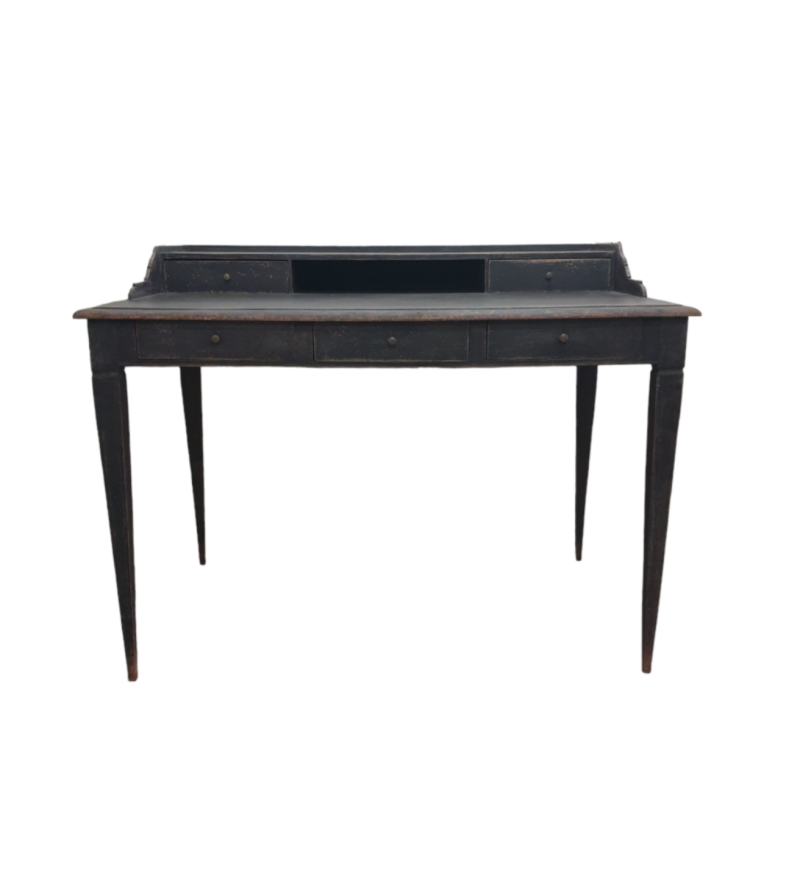Swedish Writing Desk in Black Ref. 22134
