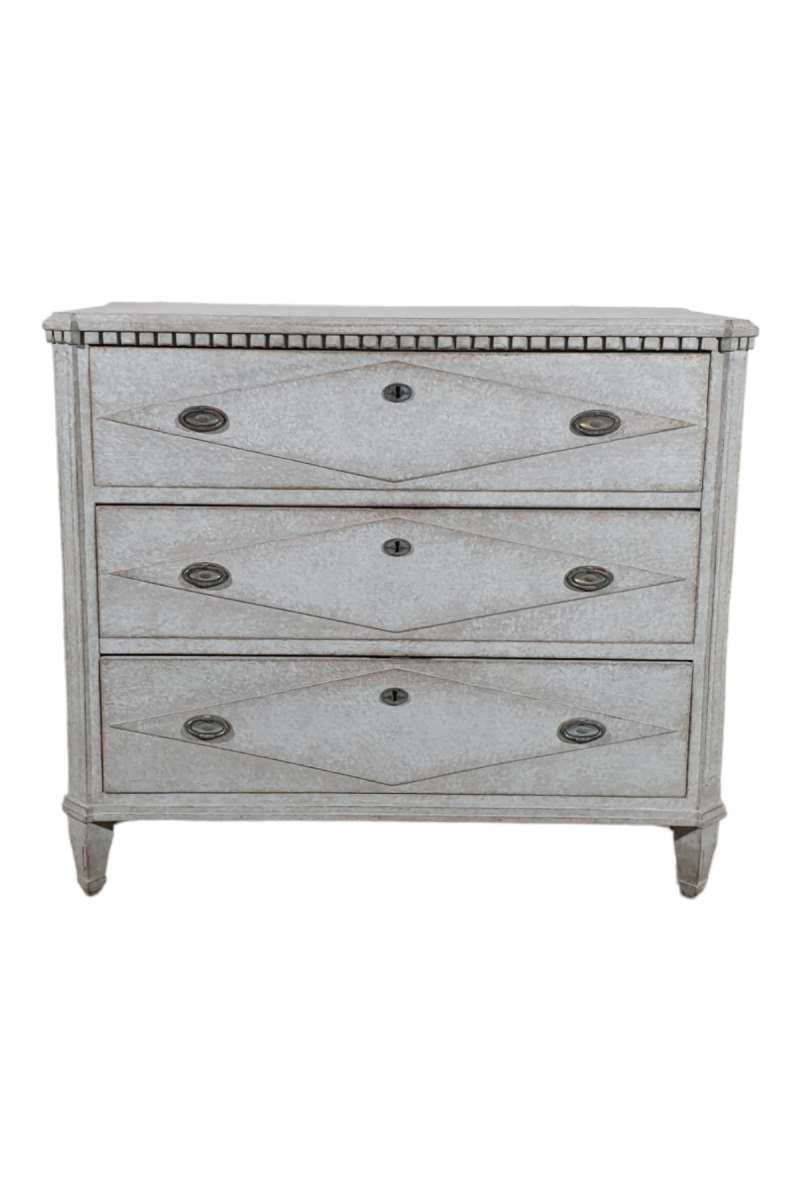Gustavian style Chest of Drawers Ref. 23005