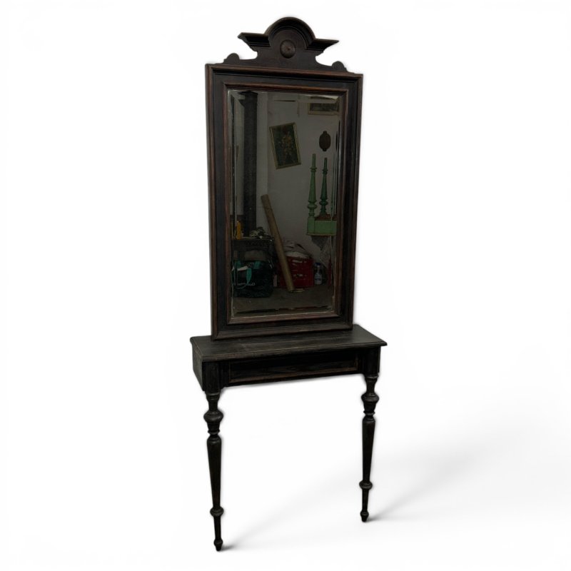 Set of Antique Mirror & Console Ref. 26074