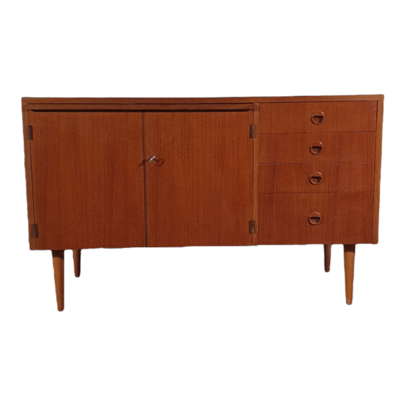 Sideboard in teak veneer Ref. M-22501