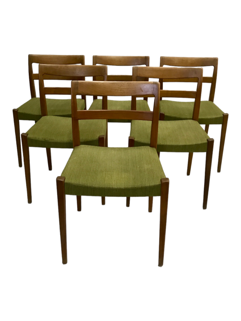 Modern Swedish Chairs by Nils Jonsson for Troeds Bjarnum, Set of 6, Ref. M18001
